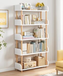 Kệ sách gỗ nhiều tầng hiện đại, nhỏ gọn