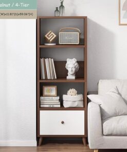 Tủ Kệ Sách Đa Năng Hiện Đại Chân Cao